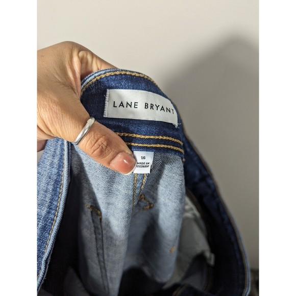 Lane Bryant High Waist Flex Magic Waistband Leggings Jeans Women Size 16 - Picture 5 of 7